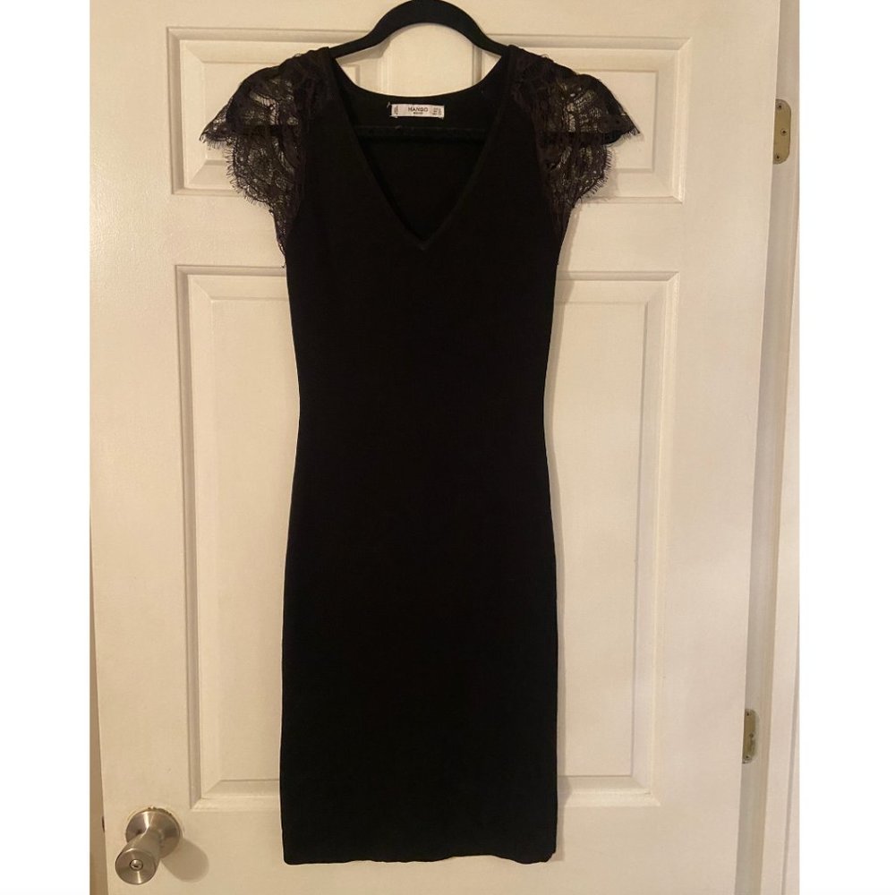 Mango classy midi dress size small